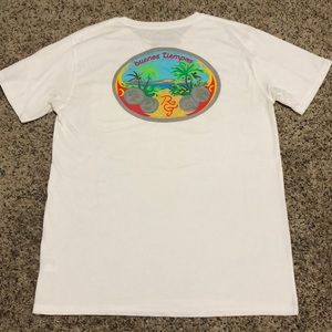 Rowdy Gentlemen Pocket T-Shirt Size Large White